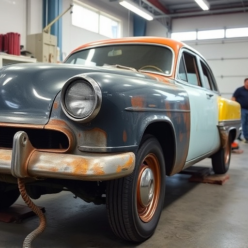 vehicle restoration process