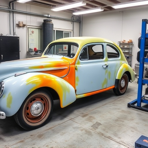 vehicle restoration process