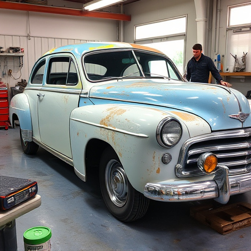 vehicle restoration process