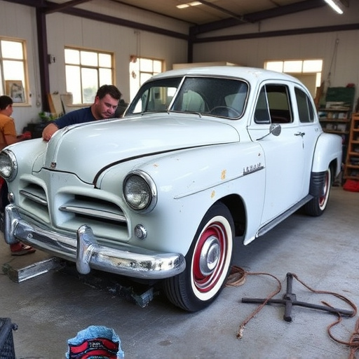 vehicle restoration process