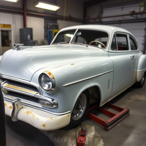 vehicle restoration process