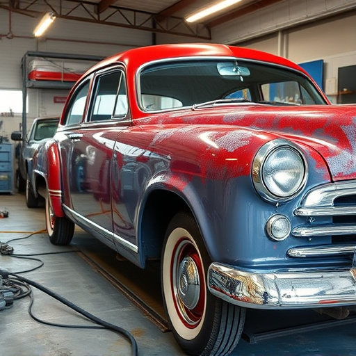 vehicle restoration process