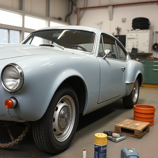 vehicle restoration process
