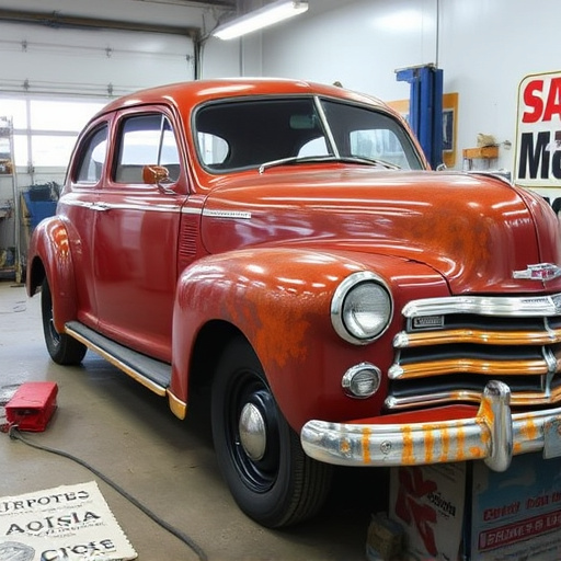 vehicle restoration process