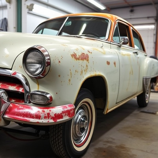 vehicle restoration process