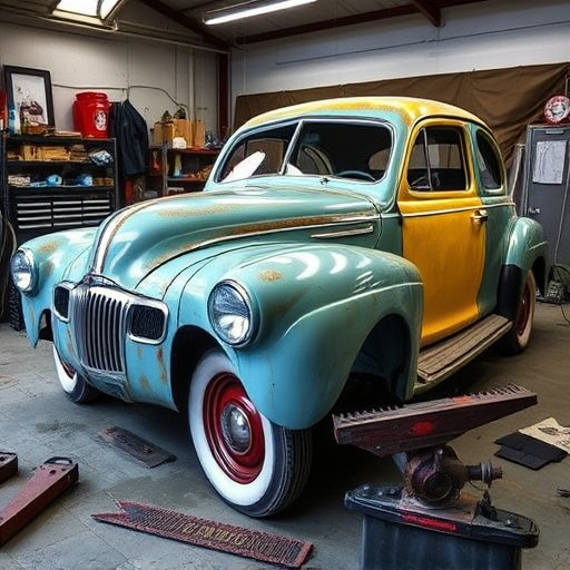 vehicle restoration process