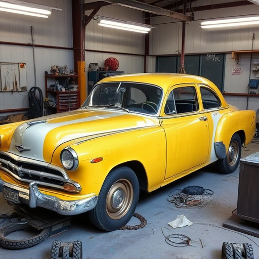 vehicle restoration process
