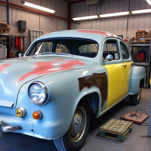 vehicle restoration process
