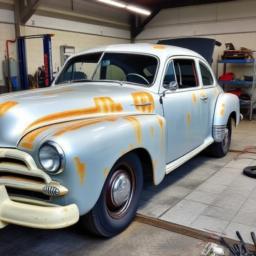 vehicle restoration process