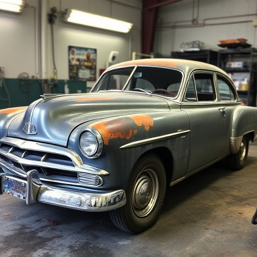 vehicle restoration process