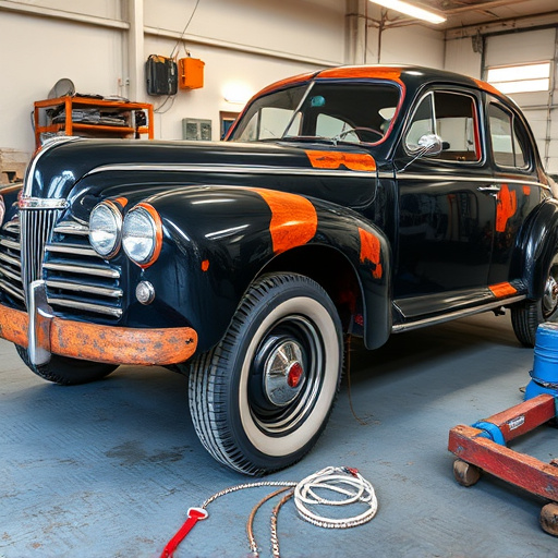 vehicle restoration process