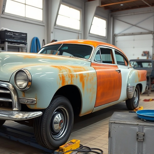 vehicle restoration process