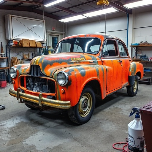 vehicle restoration process