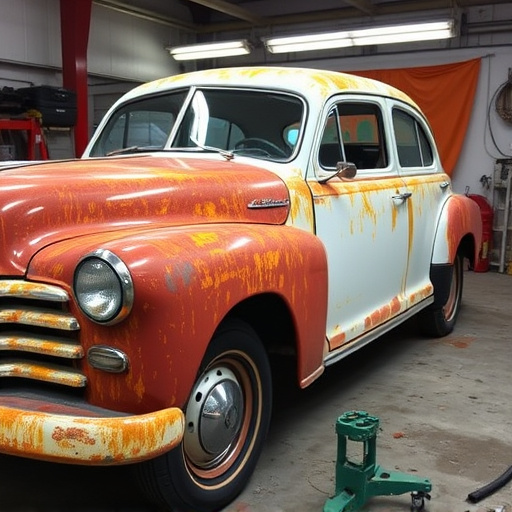 vehicle restoration process