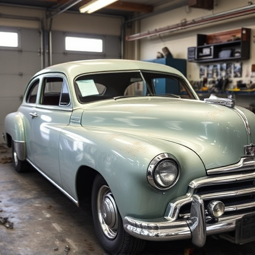 vehicle restoration process