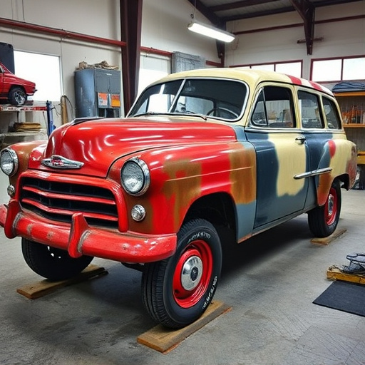 vehicle restoration process