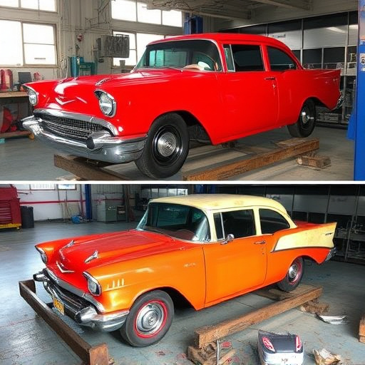 vehicle restoration process