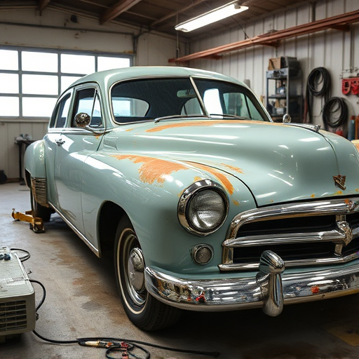 vehicle restoration process