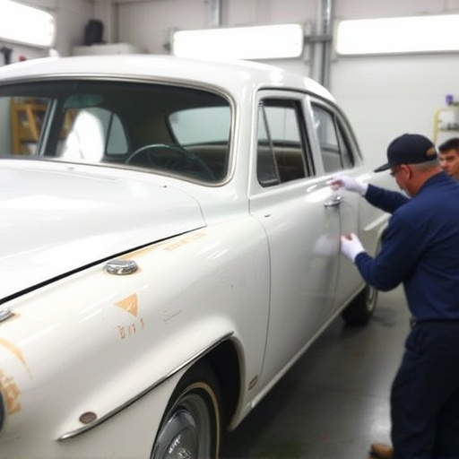 vehicle restoration process