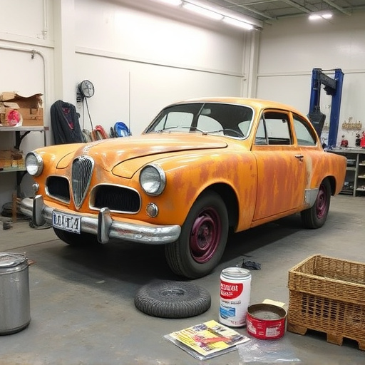 vehicle restoration process