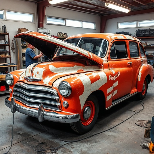 vehicle restoration process