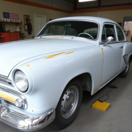 vehicle restoration process