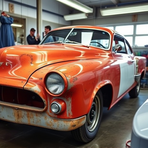 vehicle restoration process