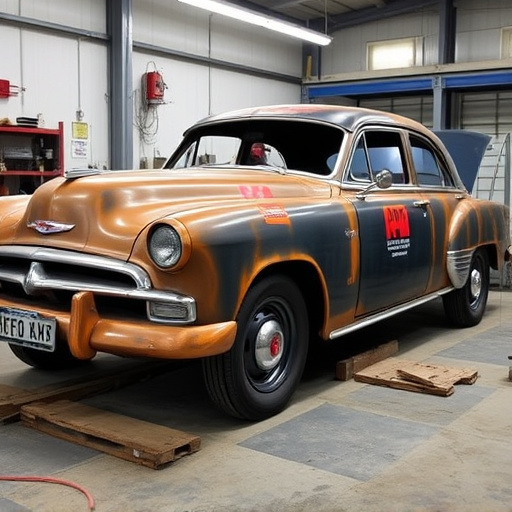 vehicle restoration process