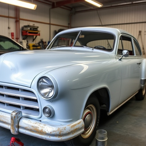 vehicle restoration process
