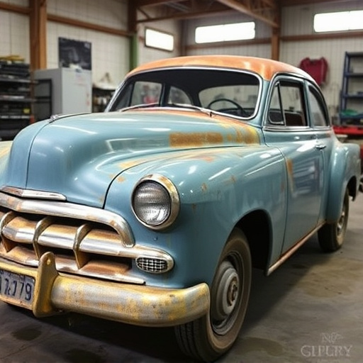 vehicle restoration process