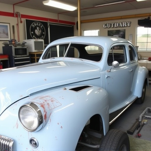 vehicle restoration process