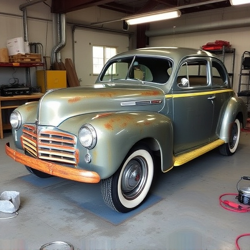 vehicle restoration process