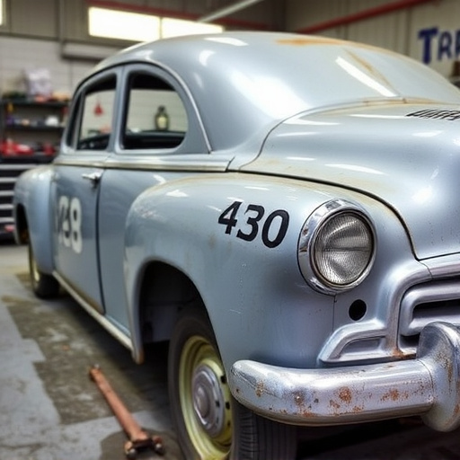 vehicle restoration process