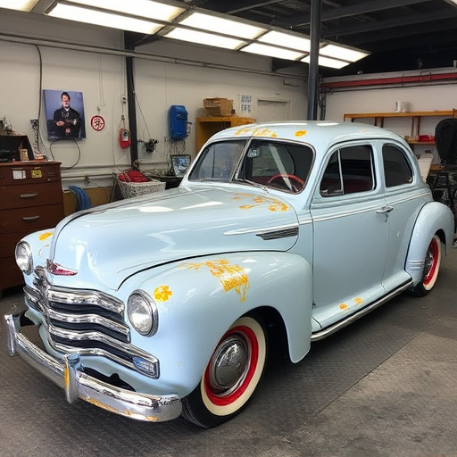 vehicle restoration process