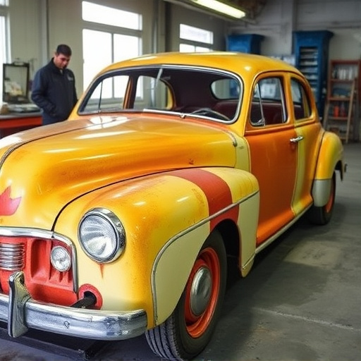 vehicle restoration process