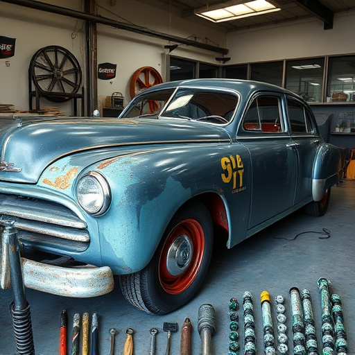 vehicle restoration process