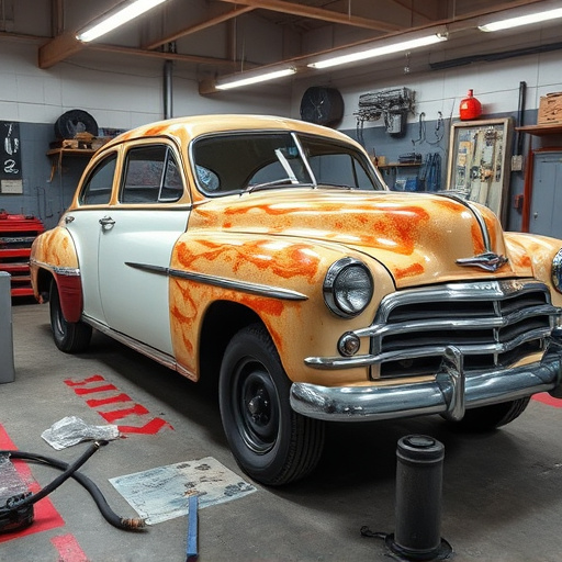 vehicle restoration process