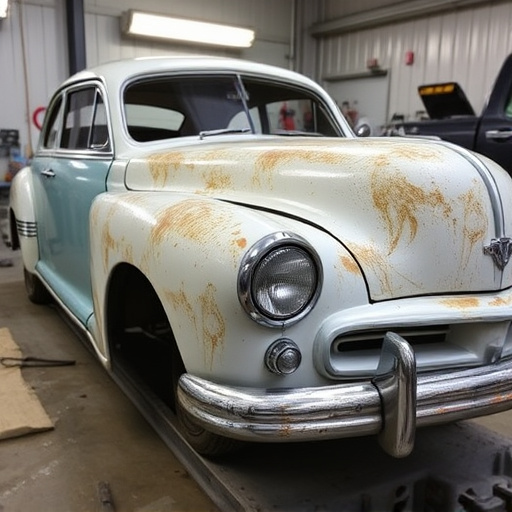 vehicle restoration process