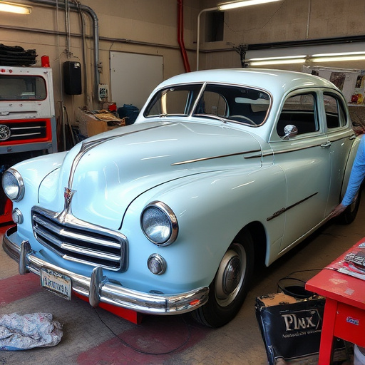 vehicle restoration process