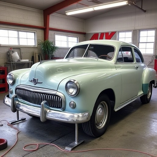 vehicle restoration process