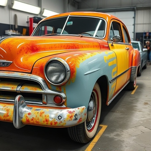 vehicle restoration process
