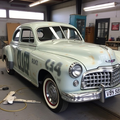 vehicle restoration process