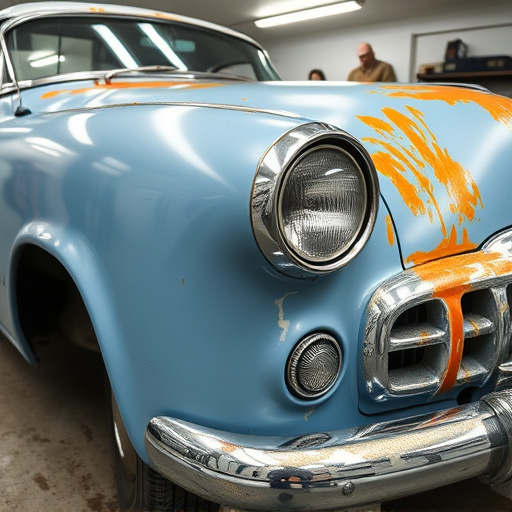 vehicle restoration process