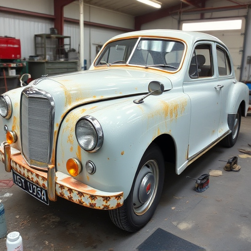 vehicle restoration process