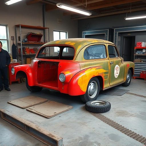 vehicle restoration process