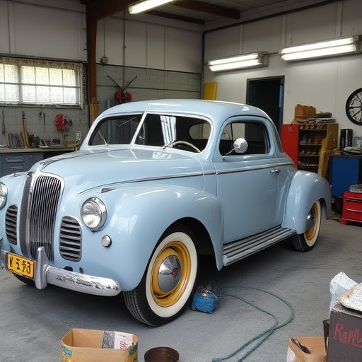 vehicle restoration process