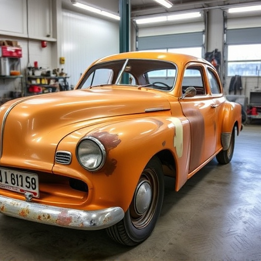 vehicle restoration process