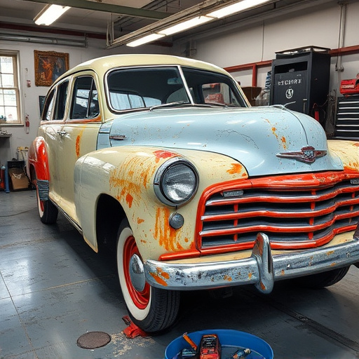 vehicle restoration process