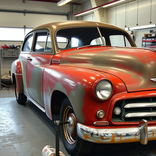 vehicle restoration process