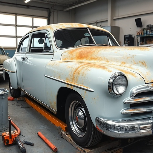 vehicle restoration process